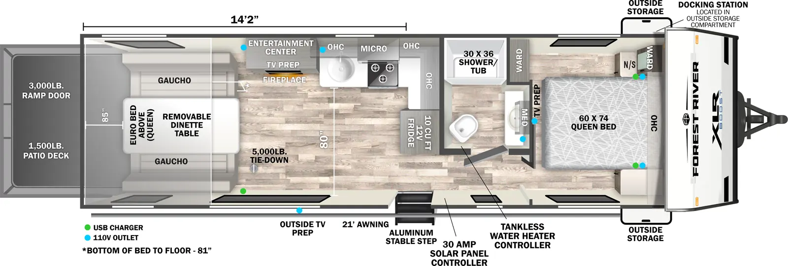 Xlr Boost 2714B Floorplan